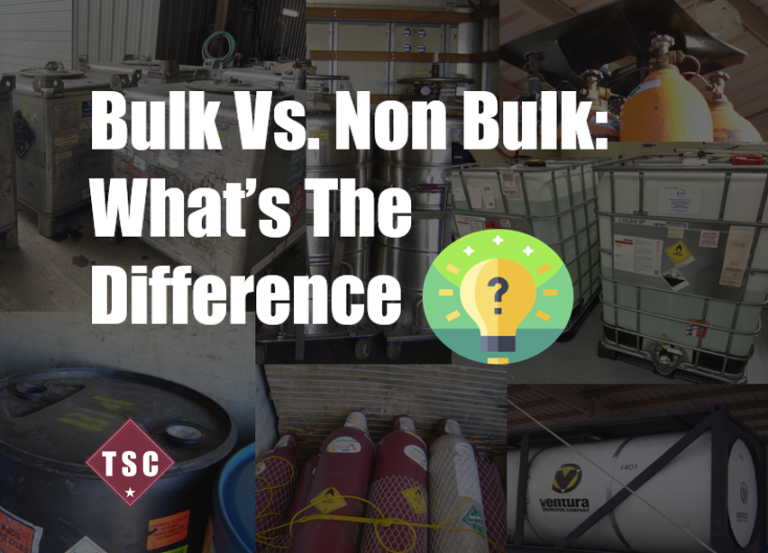 bulk vs non bulk hazmat, transport safety consultants